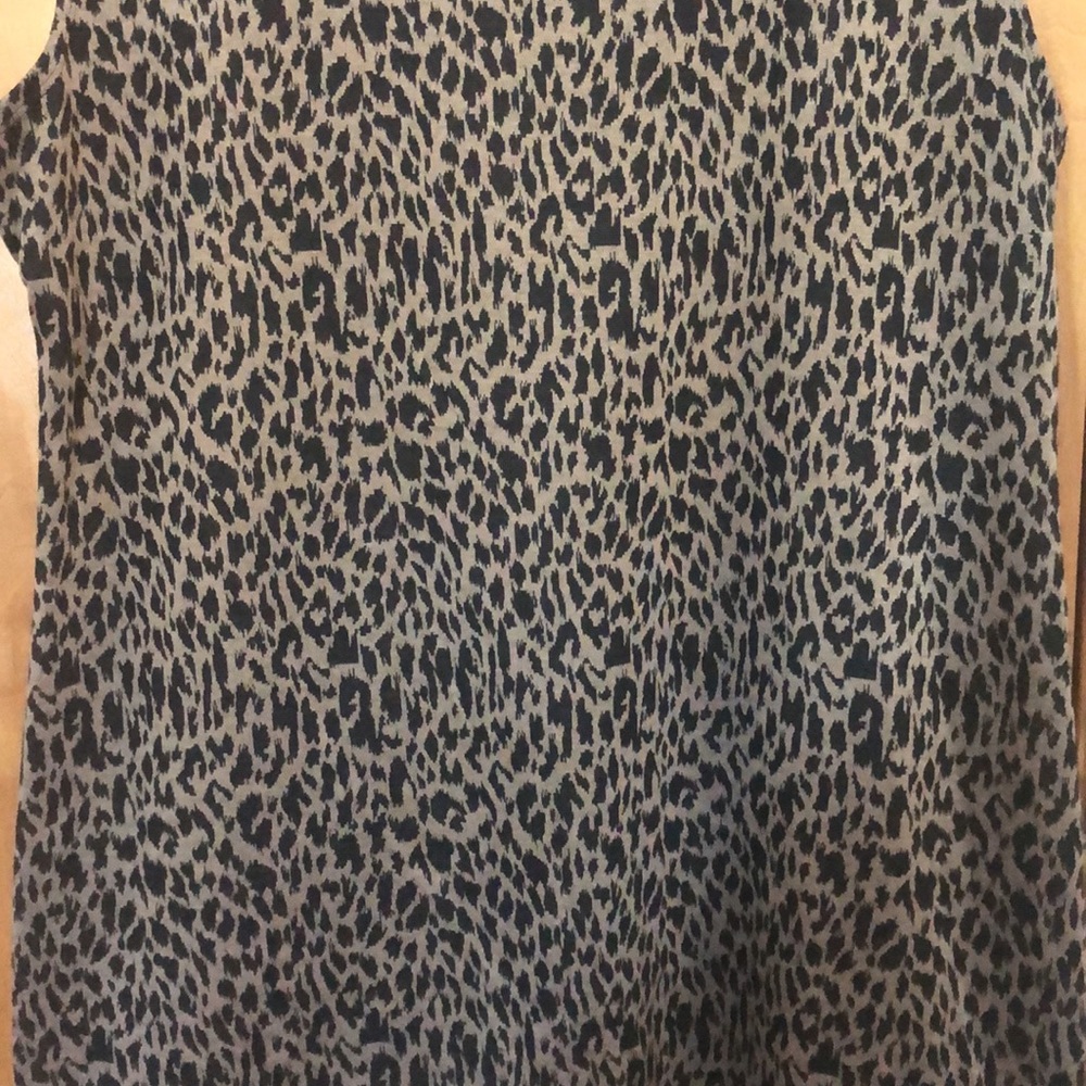 Women’s XXL sleeveless light medium weight leopard sweater dress - Picture 4 of 8